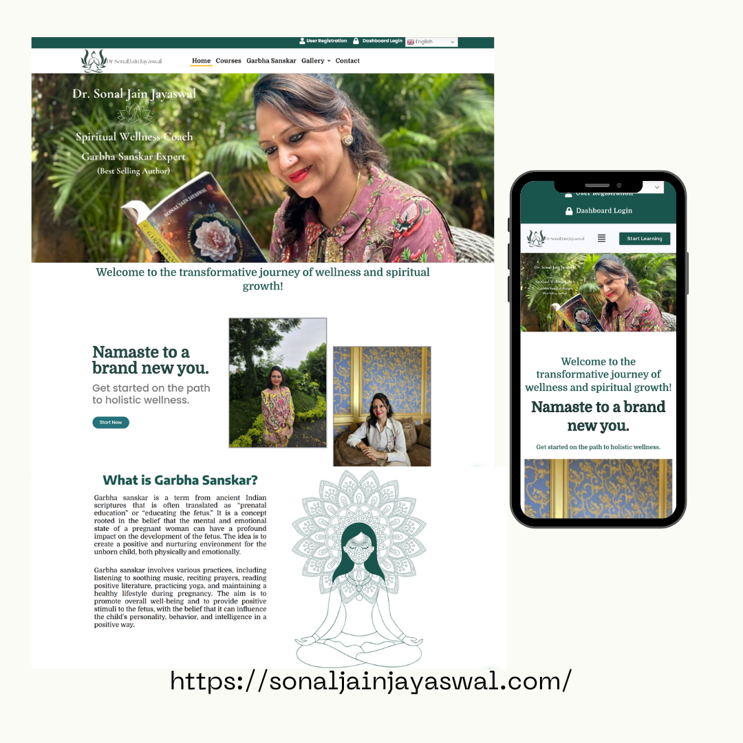 Dr. Sonal Jain Jayaswal Website