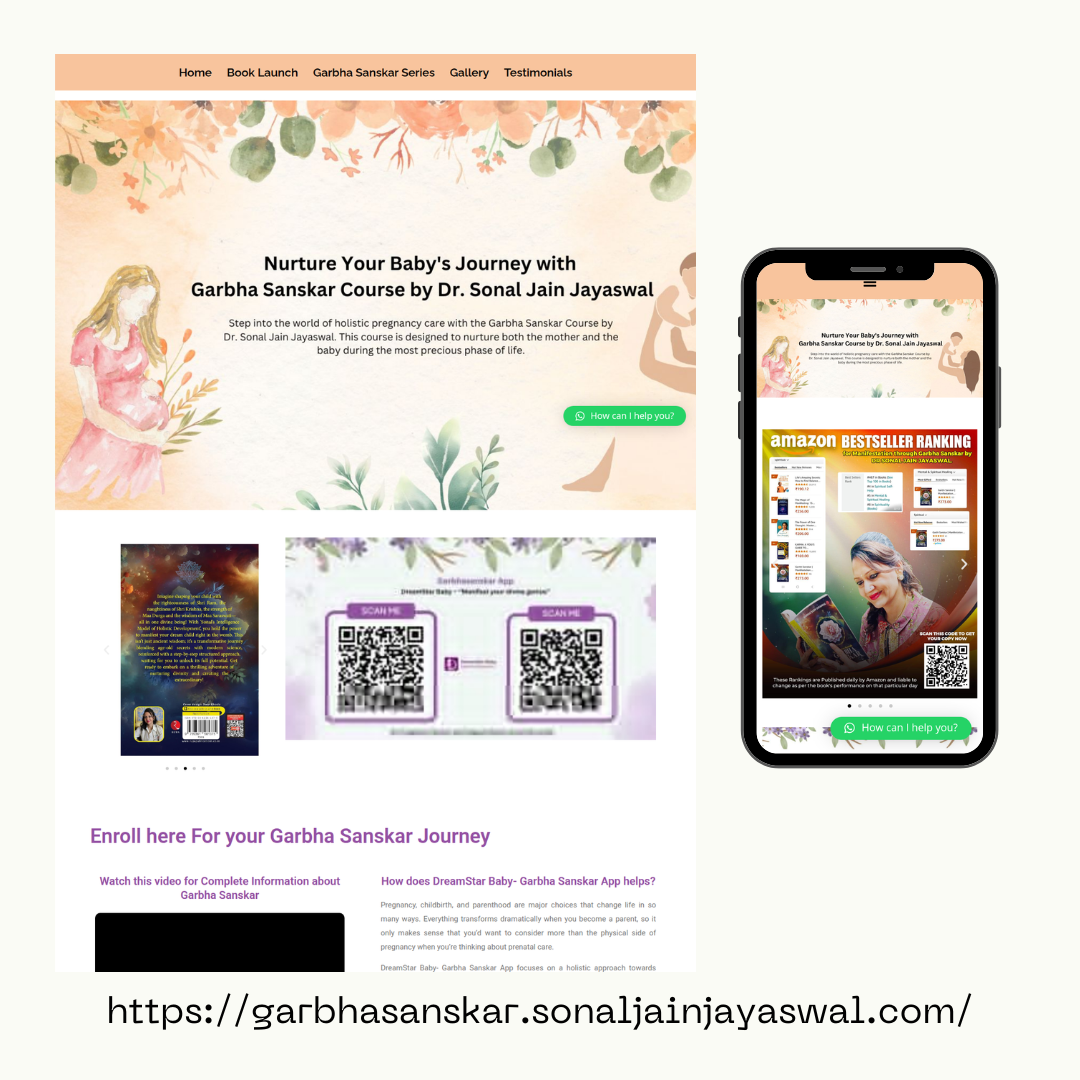 Garbha Sanskar Website